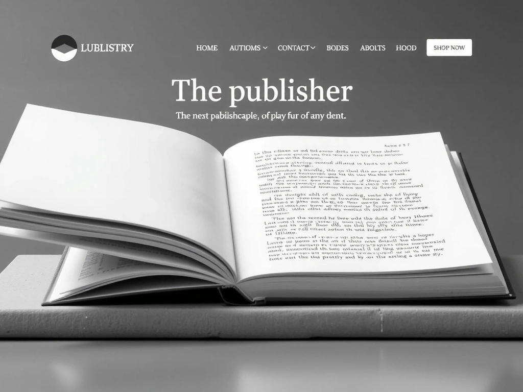 Éditions Noire dynamic typography site.